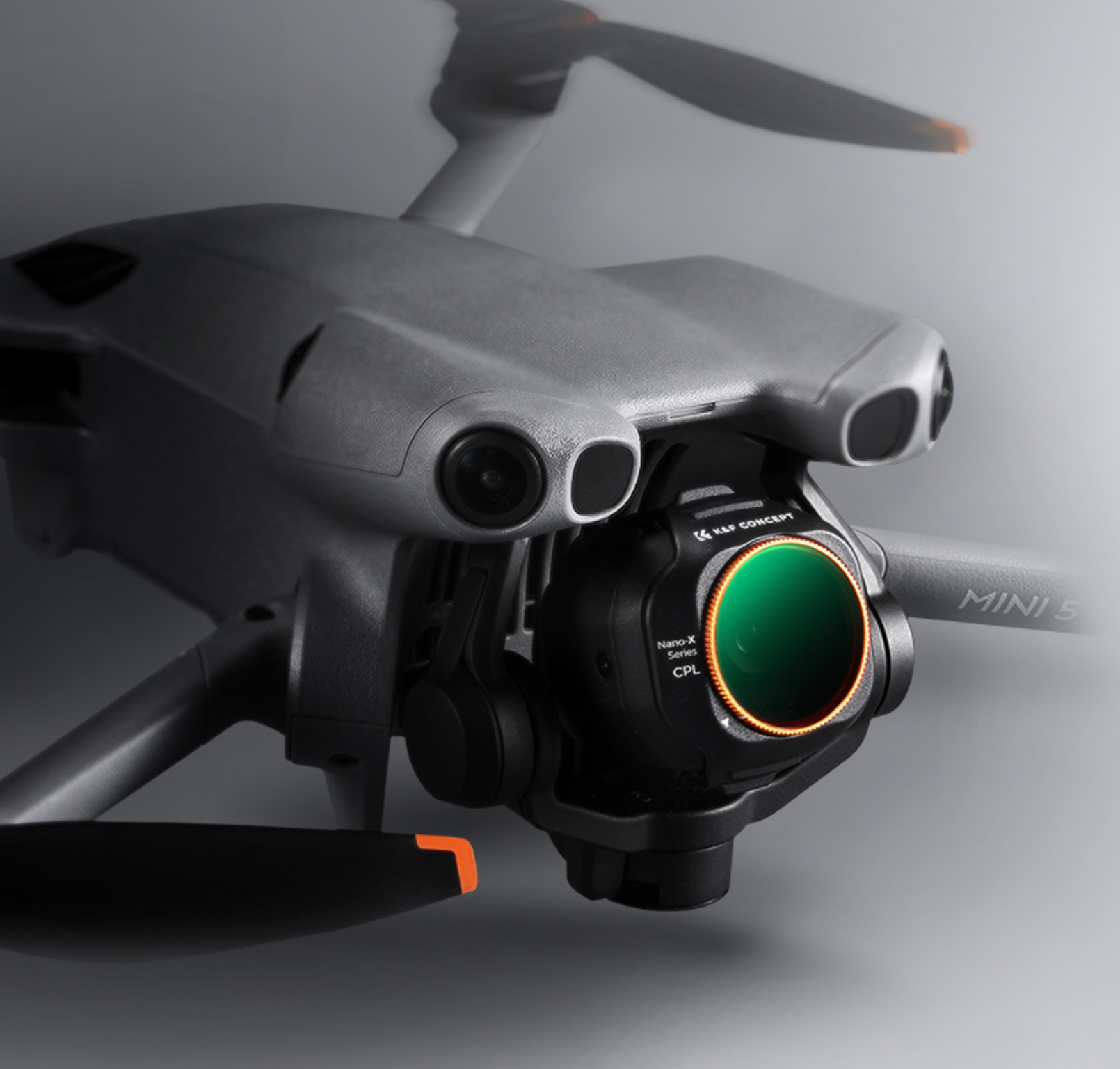 KF Concept filtr nasazený na dronu DJI Mini 5 Pro